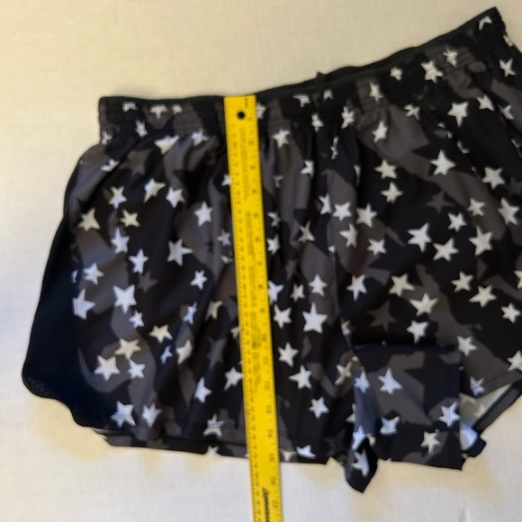 Nike Running shorts Black, White & Grey Star Athletic Lined Shorts Sz-2X. L13 - Picture 14 of 14